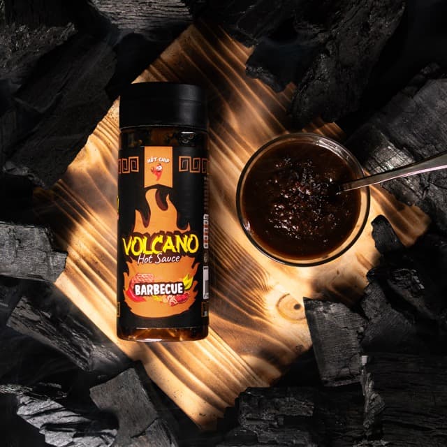 Barbecue Chilli Omáčka 270 ml – Volcano - náhled 4