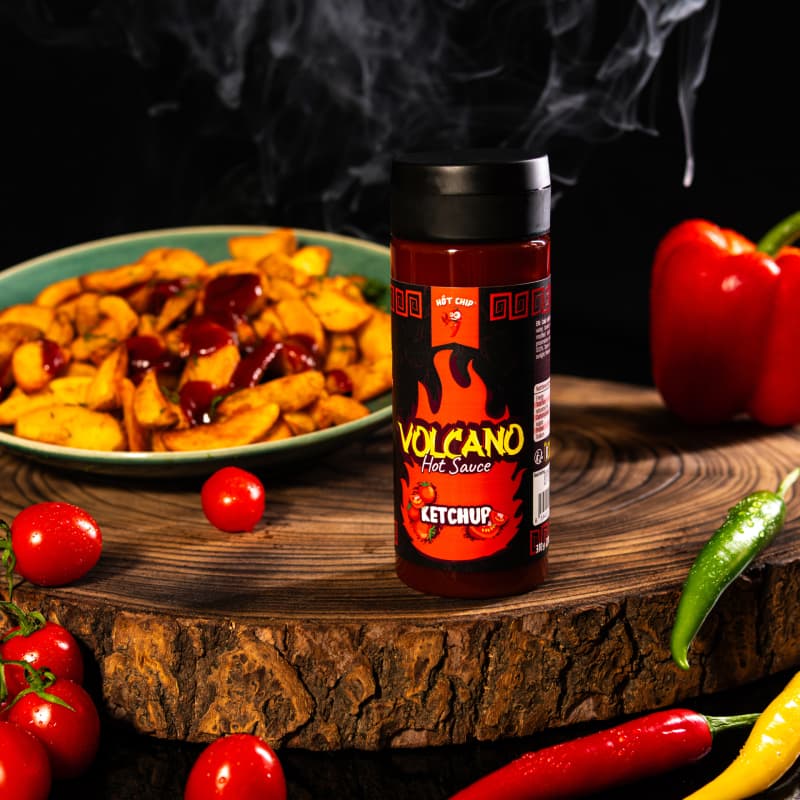 Chilli Kečup 270 ml – Volcano - náhled 2