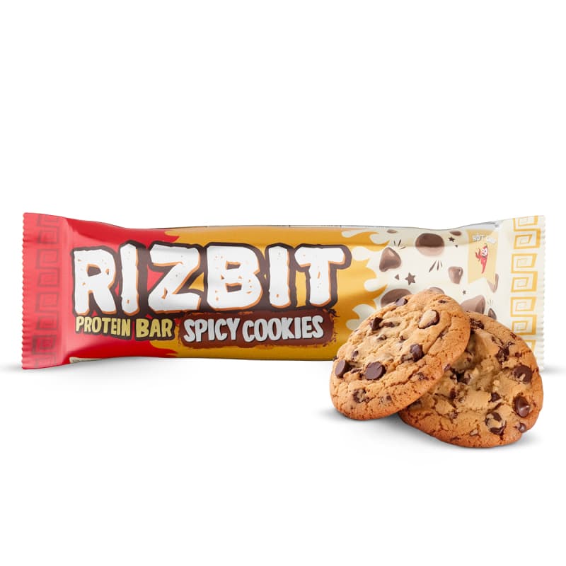 Rizbit proteinová tyčinka spicy cookies 45 g