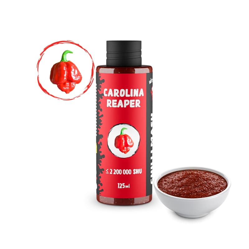 Carolina Reaper Chilli Mash 125 ml