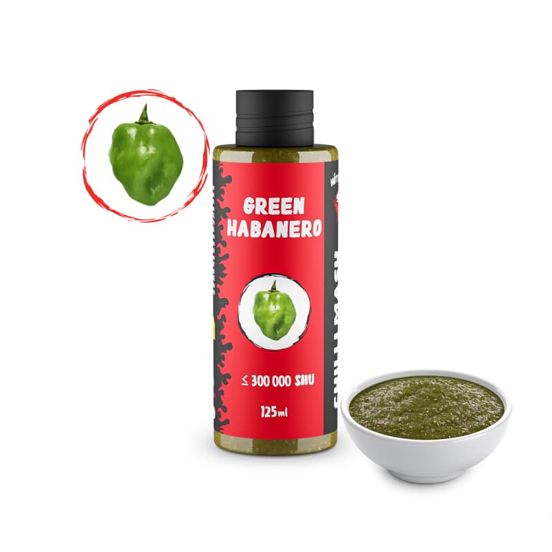 Green Habanero Chilli Mash 125 ml