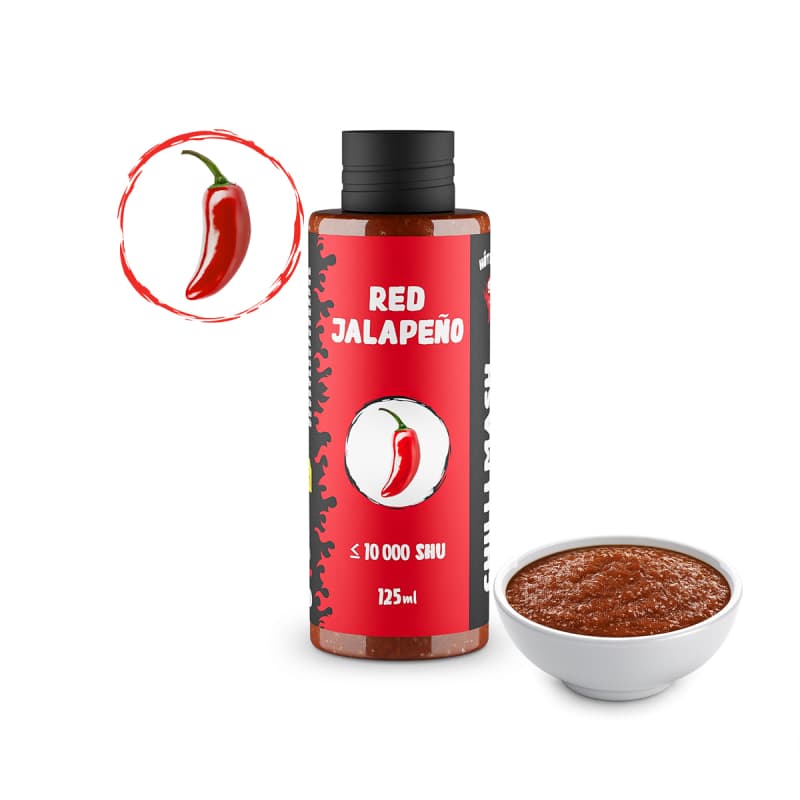 Red Jalapeño Chilli Mash 125 ml