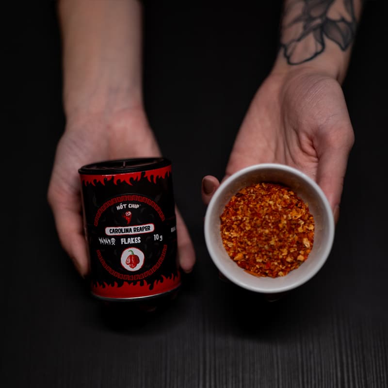Carolina Reaper chilli vločky 10 g - náhled 4