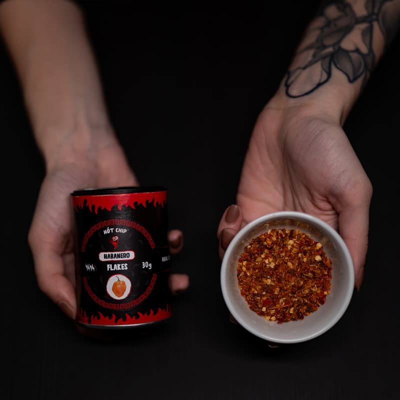 Habanero chilli vločky 30 g - náhled 4