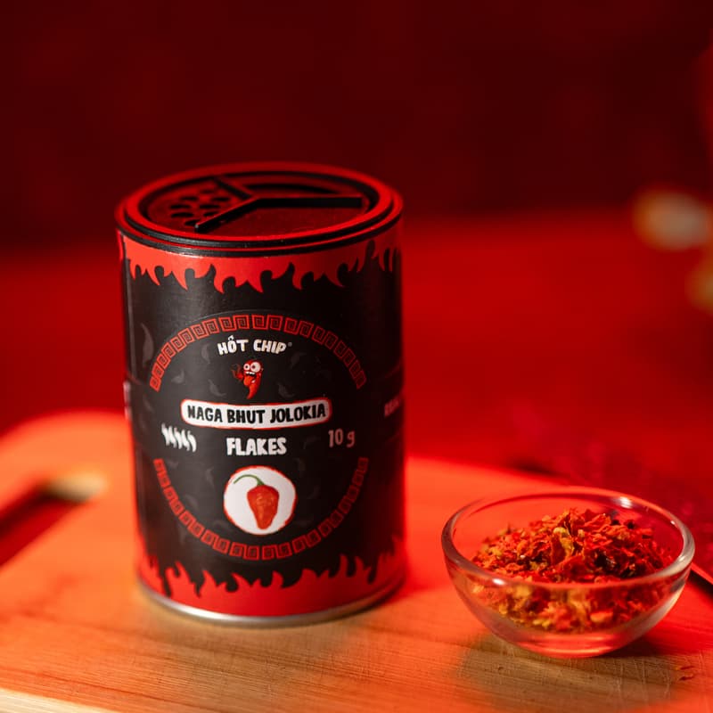 Naga Bhut Jolokia chilli vločky 10 g - náhled 3