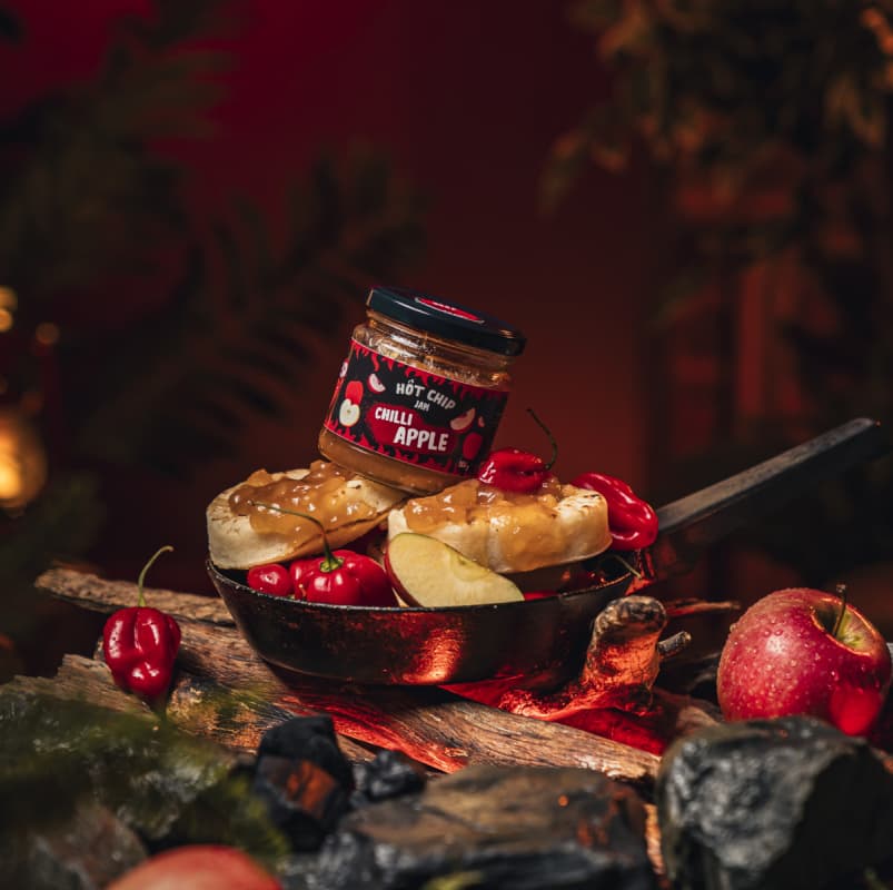 Jablečný Chilli Džem 180 g - náhled 2