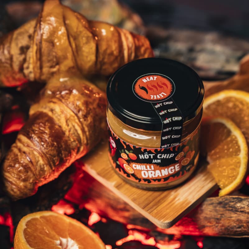 Pomerančový Chilli Džem 210 g - náhled 2