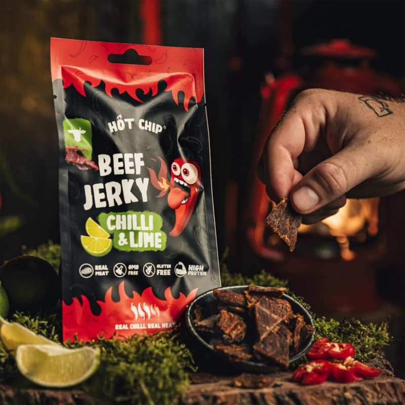 Jerky Limetka & Chilli 25 g - náhled 3