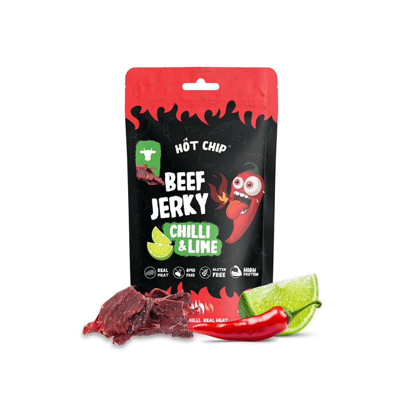 Jerky Limetka & Chilli 25 g