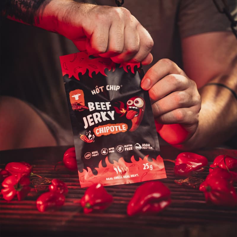 Jerky Chilli Chipotle 25 g - náhled 4