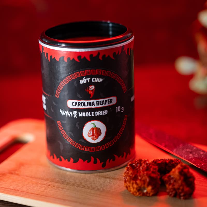 Carolina Reaper sušené papričky 10 g - náhled 3