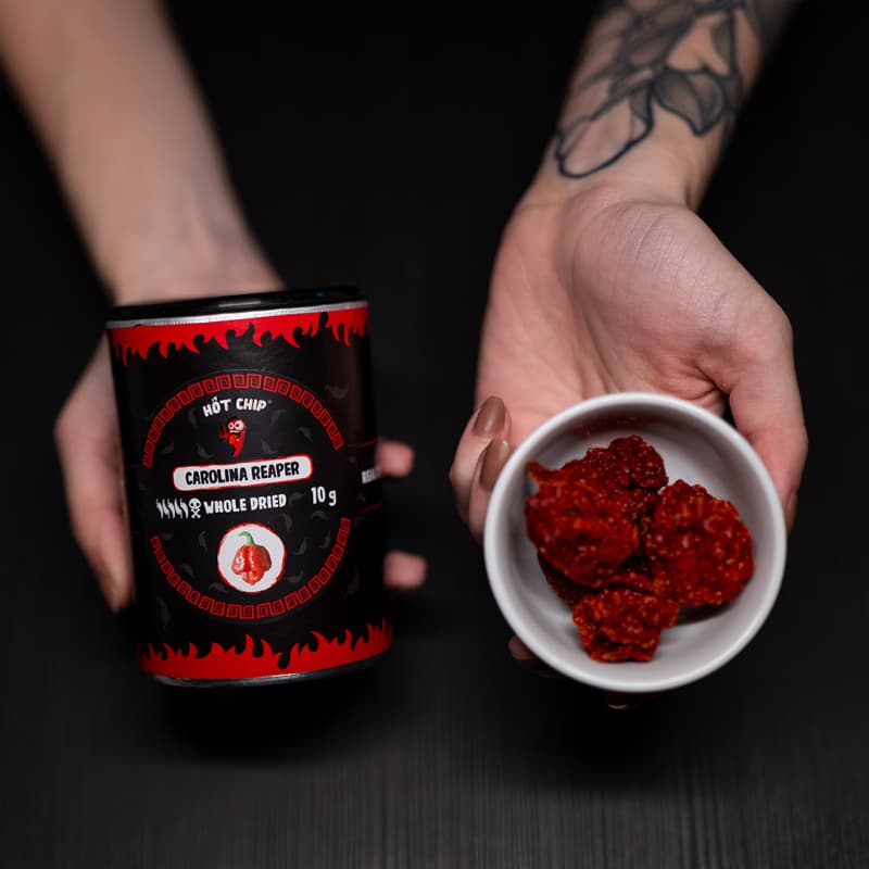 Carolina Reaper sušené papričky 10 g - náhled 4