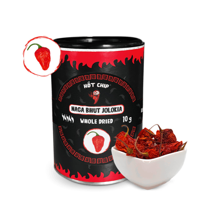 Naga Bhut Jolokia sušené papričky 10 g