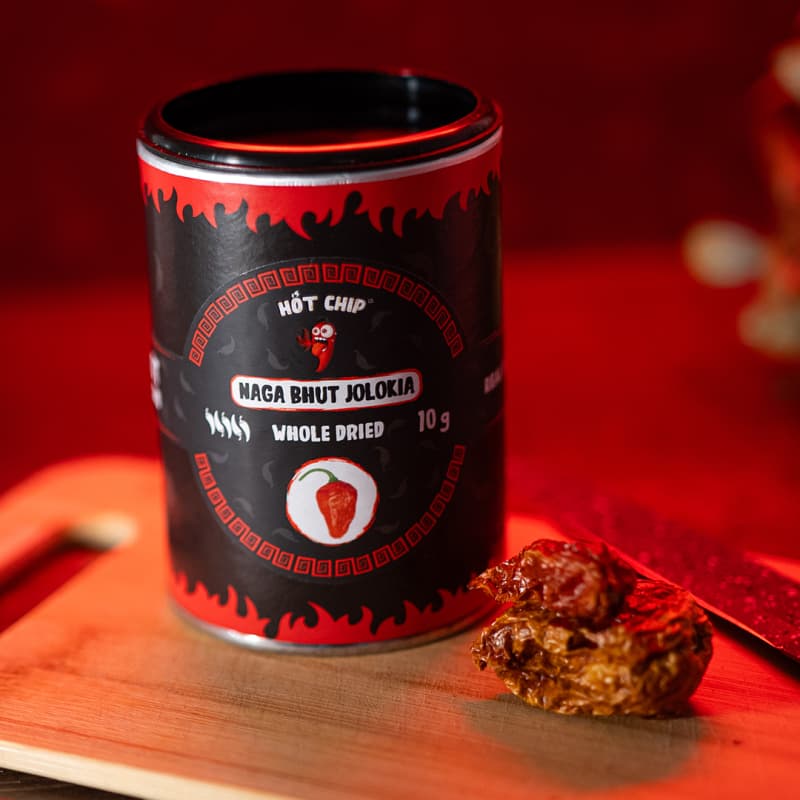 Naga Bhut Jolokia sušené papričky 10 g - náhled 3