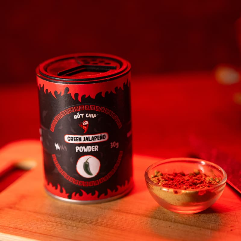 Green Jalapeño chilli prášek 30 g - náhled 3