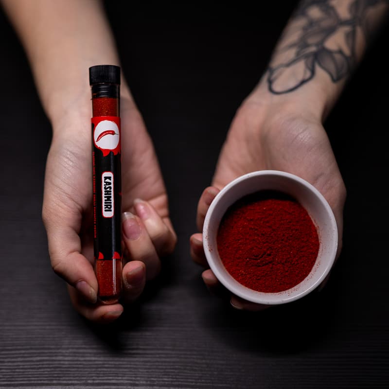 Kashmiri chilli prášek 10 g - náhled 4