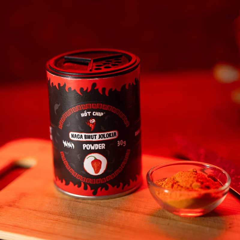 Naga Bhut Jolokia chilli prášek 30 g - náhled 3