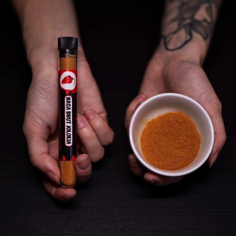 Naga Bhut Jolokia chilli prášek 10 g - náhled 4
