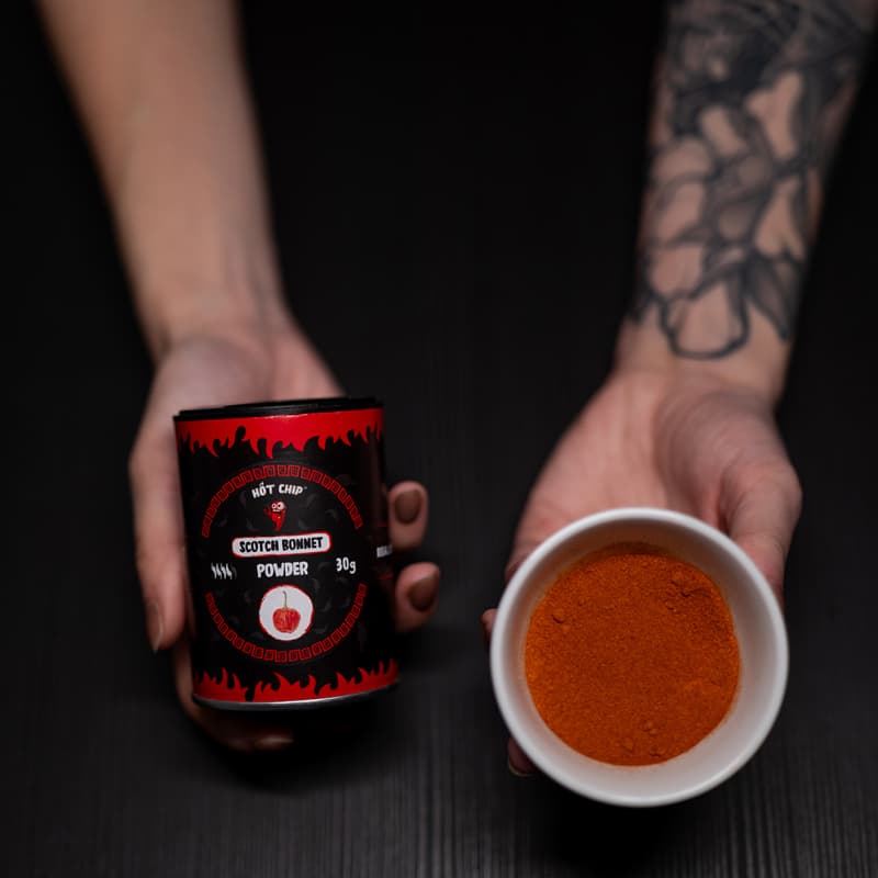 Scotch Bonnet chilli prášek 30 g - náhled 4