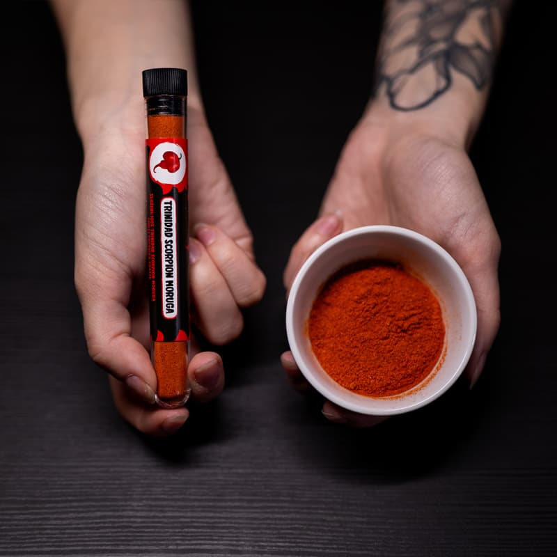 Trinidad Moruga Scorpion chilli prášek 10 g - náhled 4