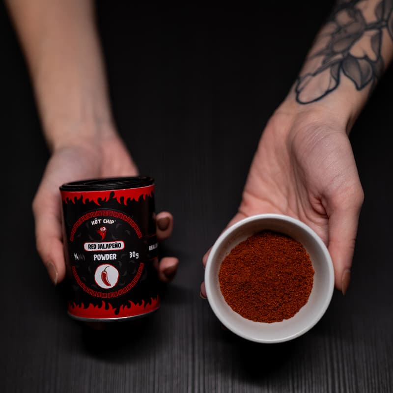 Red Jalapeño chilli prášek 30 g - náhled 4