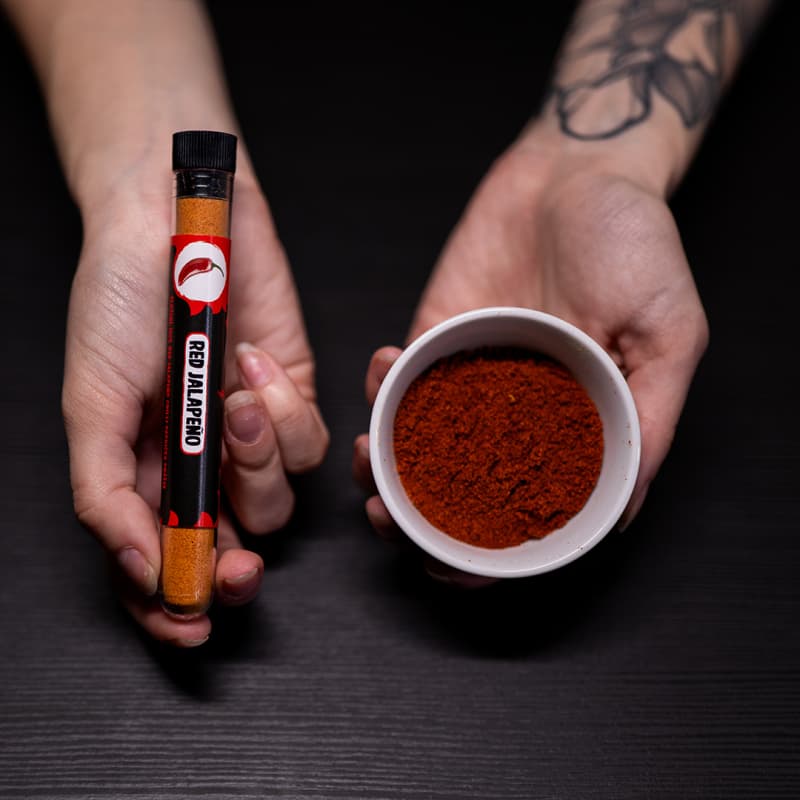 Red Jalapeño chilli prášek 10 g - náhled 4