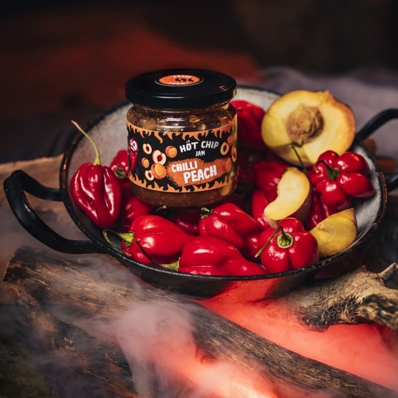 Broskvový Chilli Džem 180 g - náhled 4
