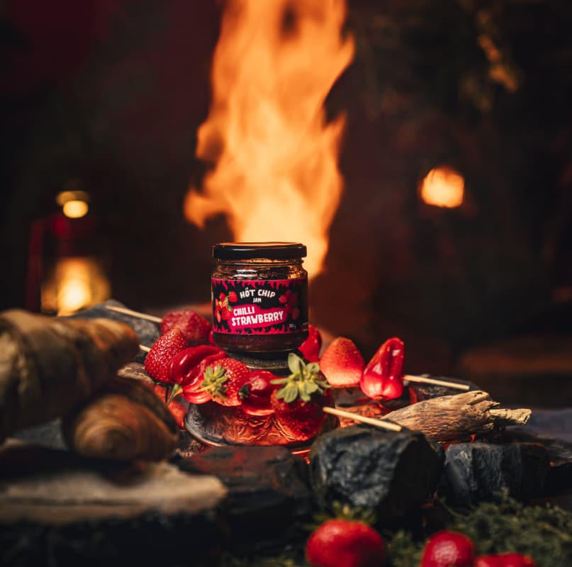 Jahodový Chilli Džem 180 g - náhled 4