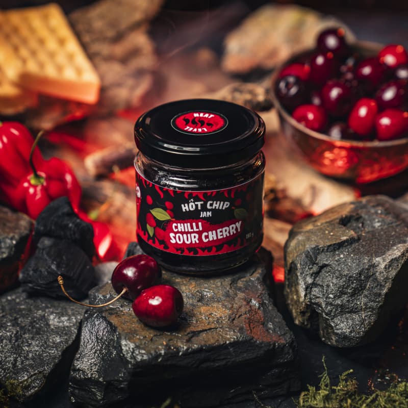 Višňový Chilli Džem 180 g - náhled 2