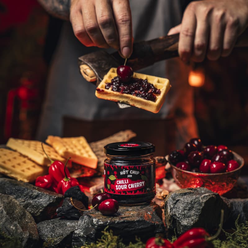 Višňový Chilli Džem 180 g - náhled 3