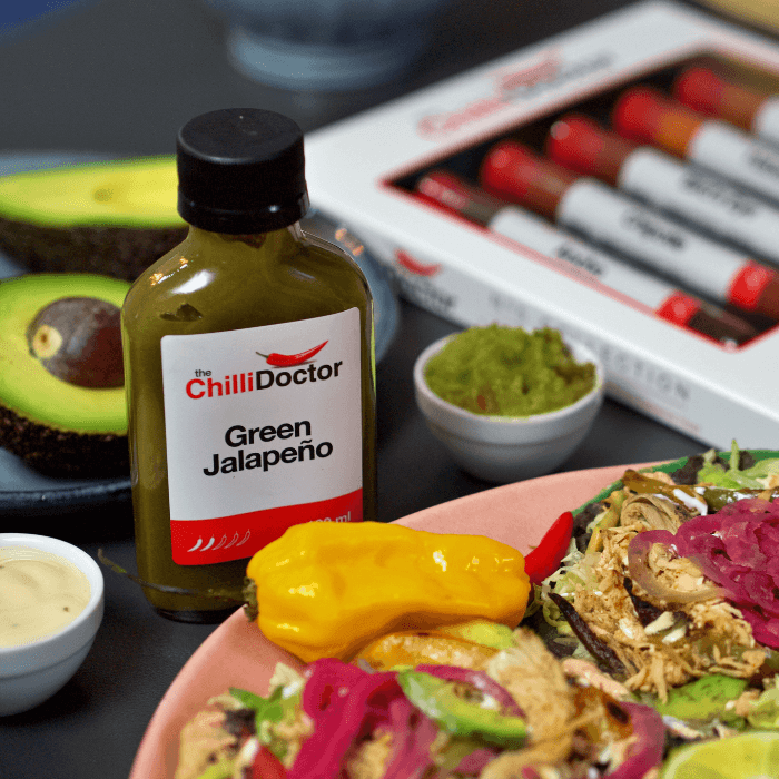The Chilli Doctor Green Jalapeño chilli mash 100 ml - náhled 2