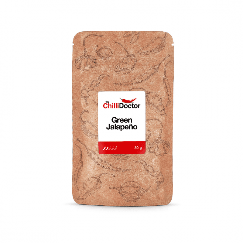 The Chilli Doctor Green Jalapeño chilli vločky 30 g