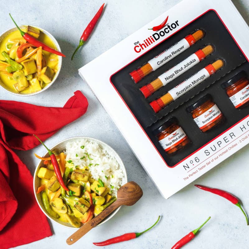 The Chilli Doctor - Super Hots! 3 x 9 g , 3 x 40 ml - náhled 3