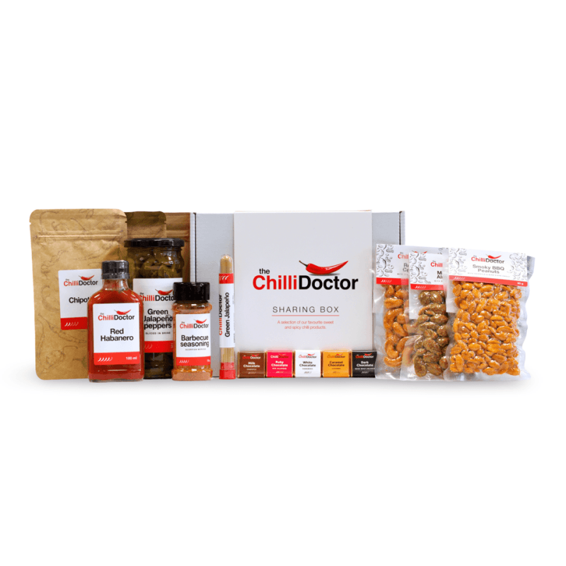 The Chilli Doctor - Sharing Box - Dárkový box plný chilli delikates