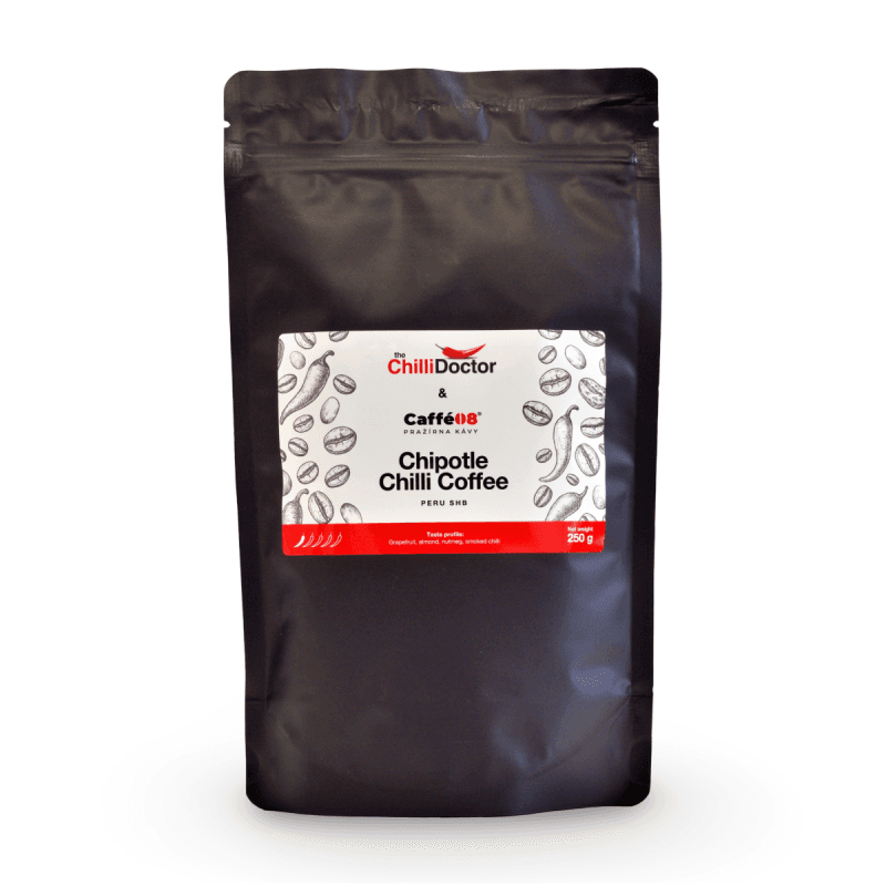 The Chilli Doctor Káva mletá s chilli Chipotle 250 g
