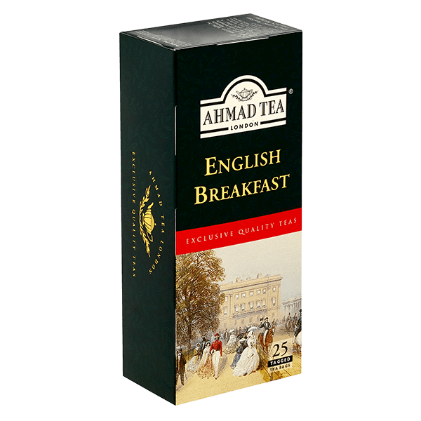 Ahmad Tea | English Breakfast | 25 sáčků (s úvazkem)
