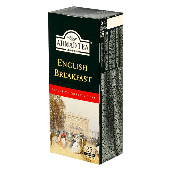 Ahmad Tea | English Breakfast | 25 sáčků (s úvazkem) - náhled 2