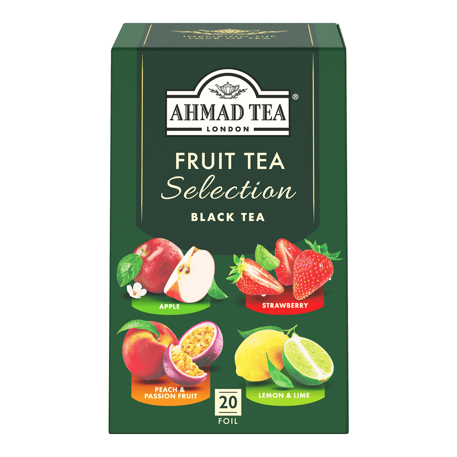 Ahmad Tea | Fruit Tea Selection | 20 alu sáčků