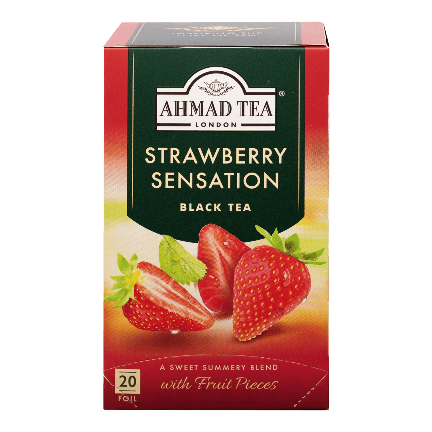 Ahmad Tea | Strawberry Sensation | 20 alu sáčků