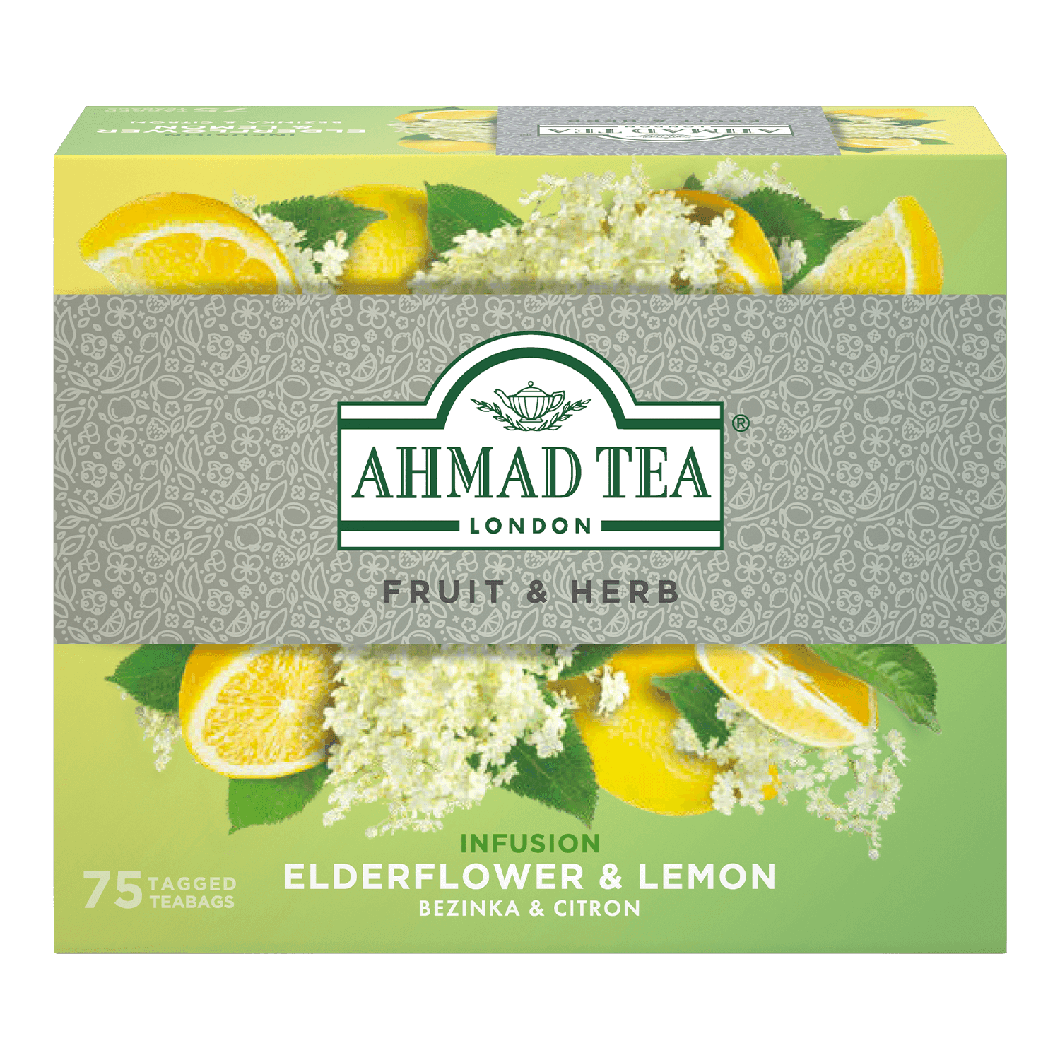 Elderflower & Lemon | 75 sáčků (s úvazkem)