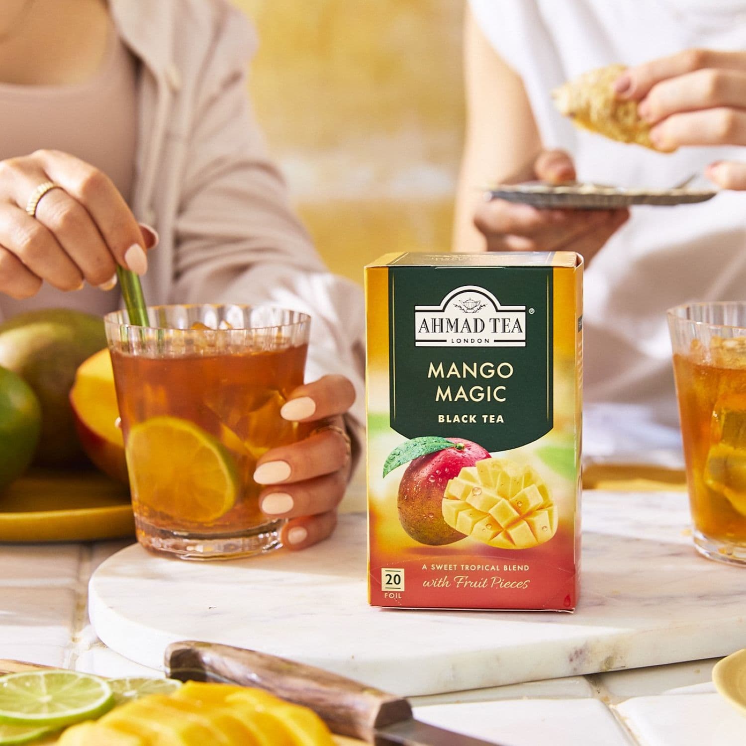 Ahmad Tea | Mango Magic | 20 alu sáčků - náhled 3