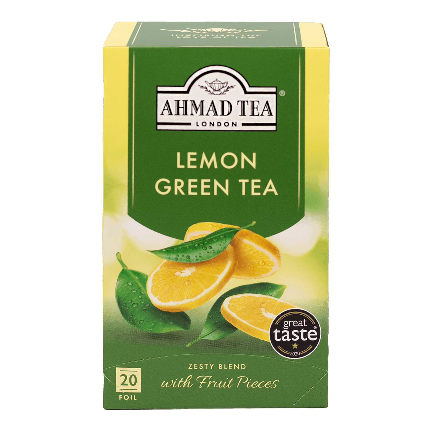 Ahmad Tea | Lemon Green Tea| 20 alu sáčků