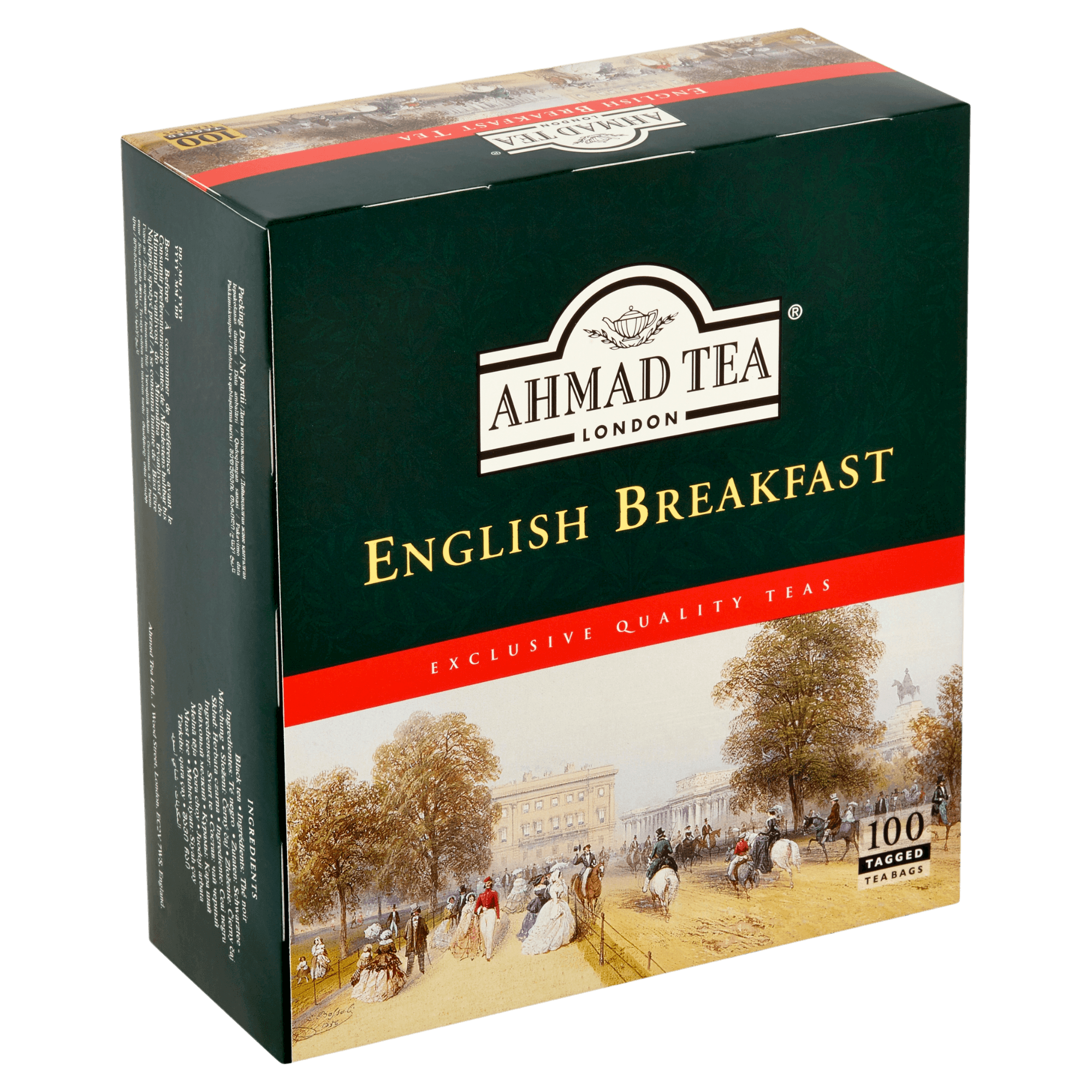 Ahmad Tea | English Breakfast | 100 sáčků (s úvazkem) - náhled 2