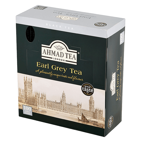 Ahmad Tea | Earl Grey Tea | 100 alu sáčků