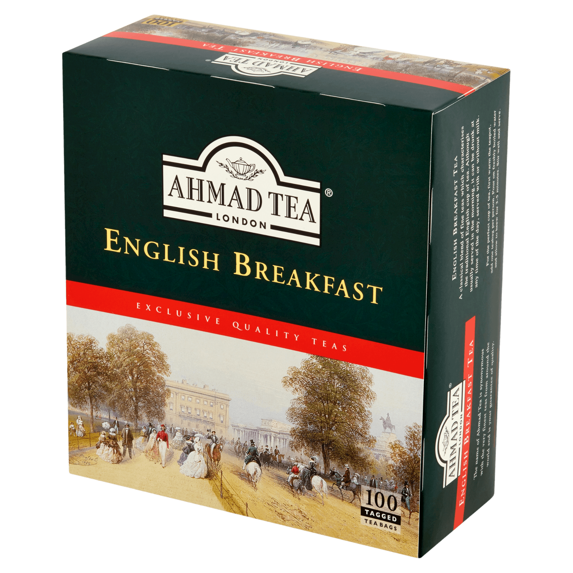 Ahmad Tea | English Breakfast | 100 sáčků (s úvazkem)